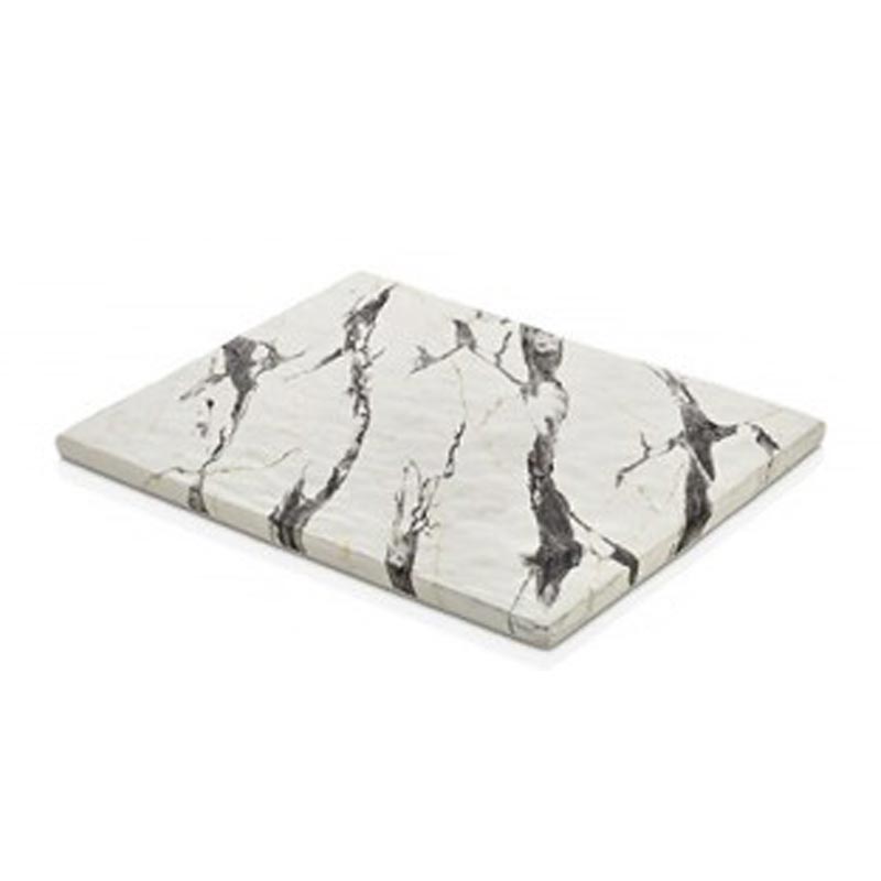 Külsan Thermoset Pano, Mermer Görünümlü, GN 1/2, 26.5x32.5 cm, Beyaz — Külsan Thermoset