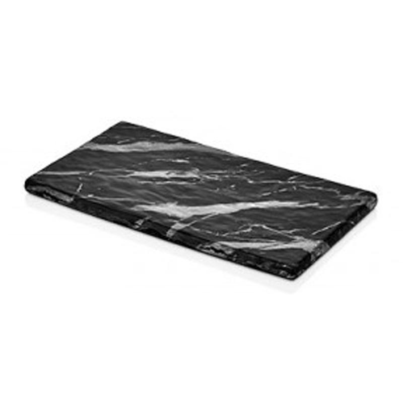 Külsan Thermoset Pano, Mermer Görünümlü, GN 1/3, 17.7x32.5 cm, Siyah — Külsan Thermoset