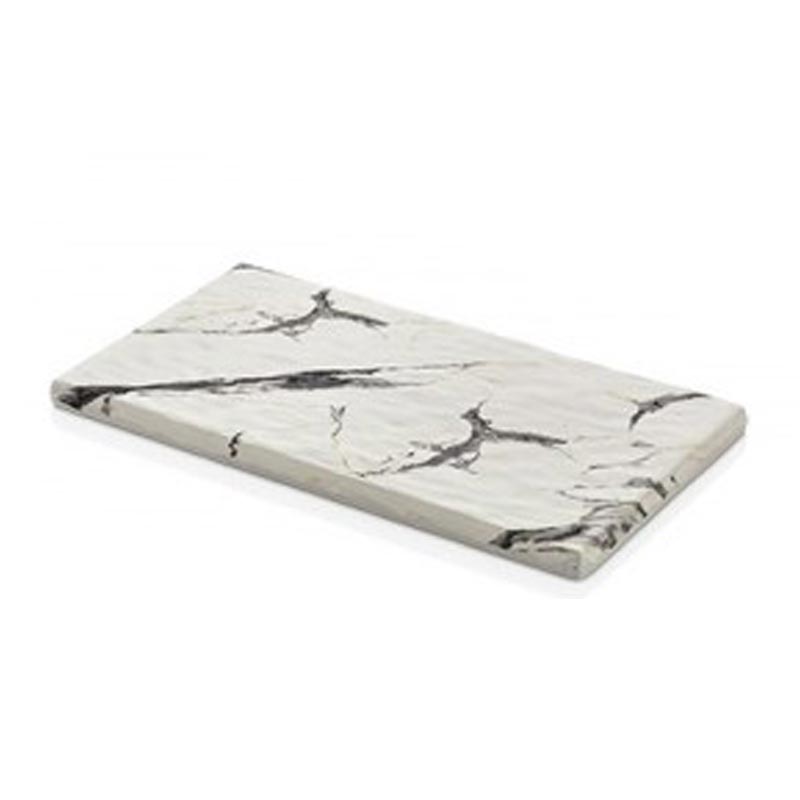 Külsan Thermoset Pano, Mermer Görünümlü, GN 1/3, 17.7x32.5 cm, Beyaz — Külsan Thermoset