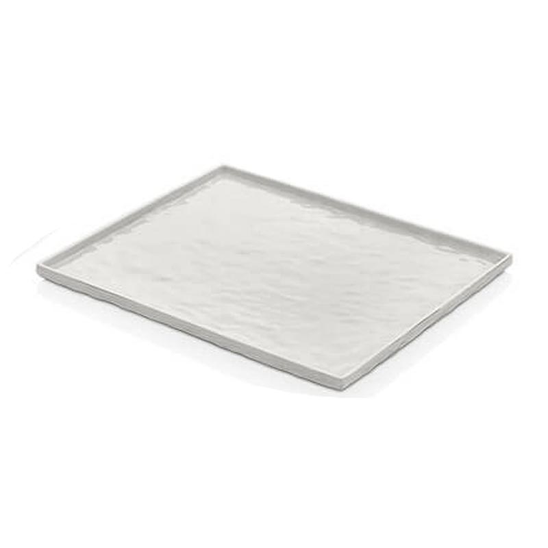 Külsan Thermoset Pano, Taş Efektli, GN 1/2, 26.5x32.5 cm, Beyaz — Külsan Thermoset