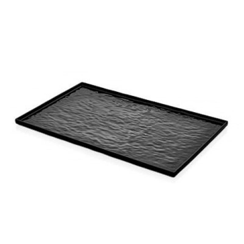 Külsan Thermoset Pano, Taş Efektli, GN 1/1, 53x32.5 cm, Siyah — Külsan Thermoset — Görsel 1