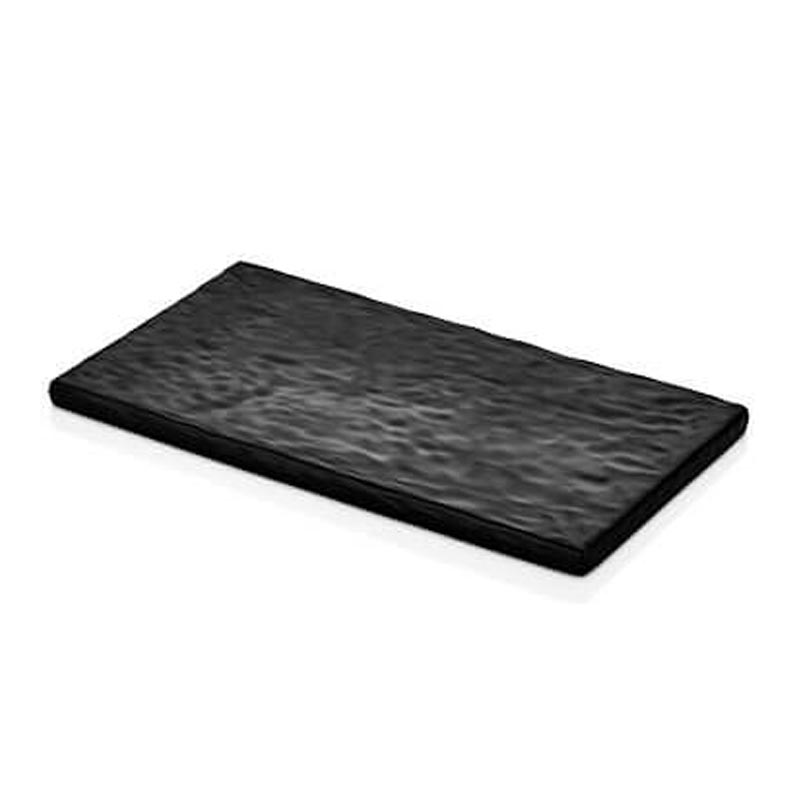 Külsan Thermoset Pano, Taş Efektli, GN 1/3, 17.7x32.5 cm, Siyah — Külsan Thermoset