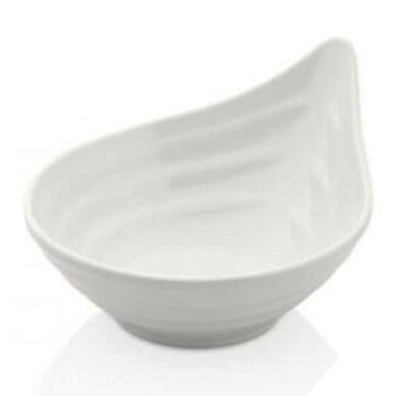 Külsan Thermoset Ramekin, Minimal, Damla Model, 9.5 cm, 115 ml, Beyaz — Külsan Thermoset