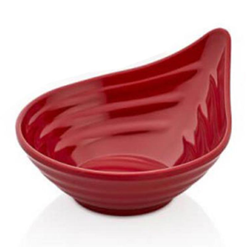 Külsan Thermoset Ramekin, Minimal, Damla Model, 9.5 cm, 115 ml, Kırmızı — Külsan Thermoset