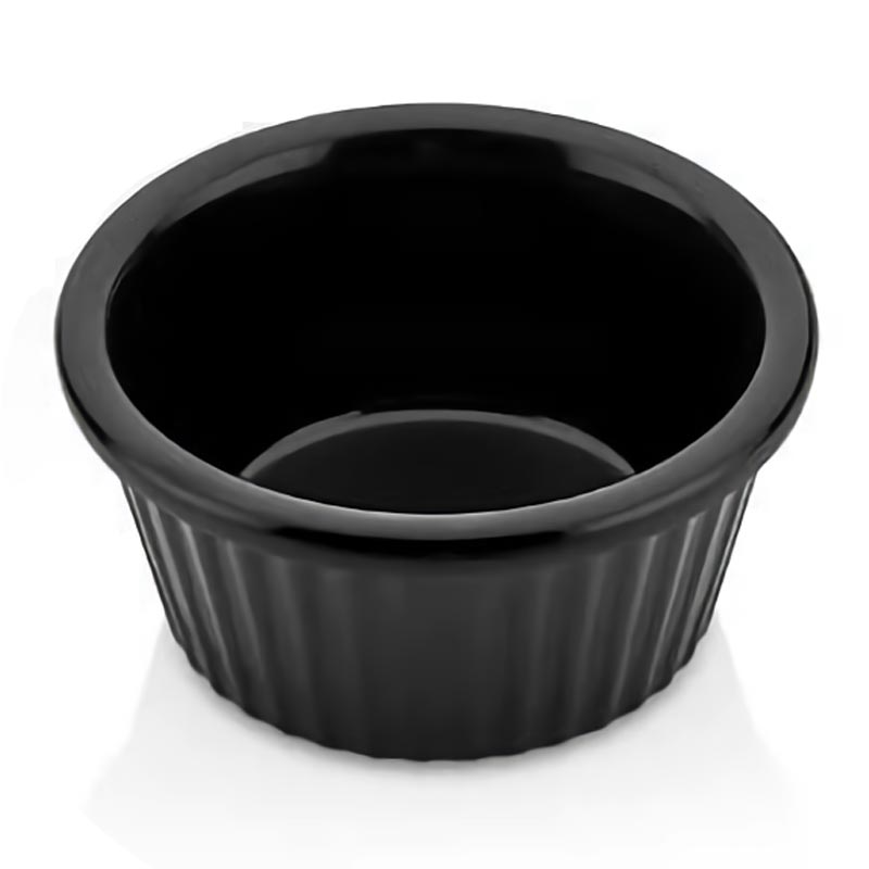 Külsan Thermoset Ramekins, Minimal, 5.8 cm, 30 ml, Siyah — Külsan Thermoset