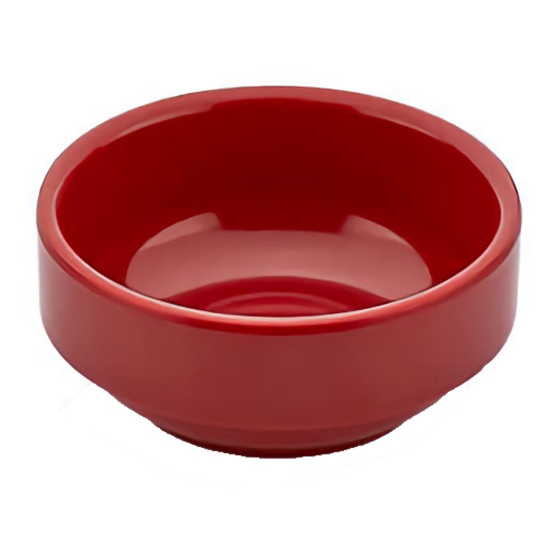 Külsan Thermoset Ramekins, Minimal, 6 cm, 45 ml, Kırmızı — Külsan Thermoset