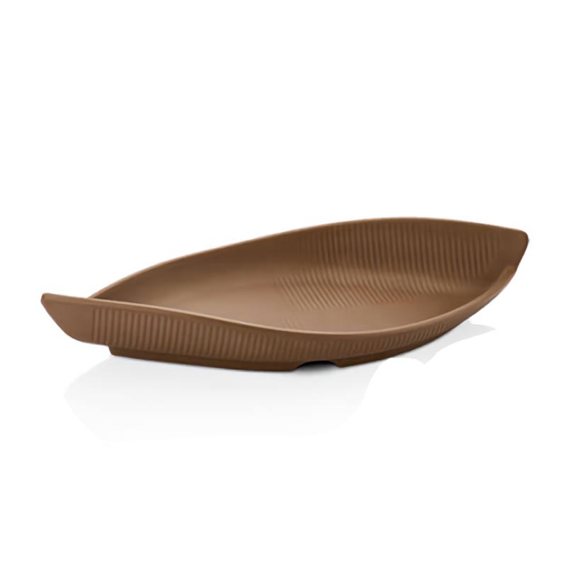 Külsan Thermoset Tabak, Gondol Model, 28.6x12.7 cm, Sütlü Kahve — Külsan Thermoset