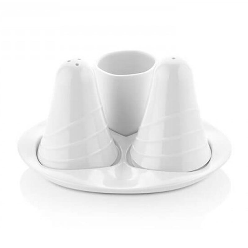 Külsan Thermoset Tuzluk Biberlik ve Kürdanlık Seti, 14.6x10.7 cm — Külsan Thermoset