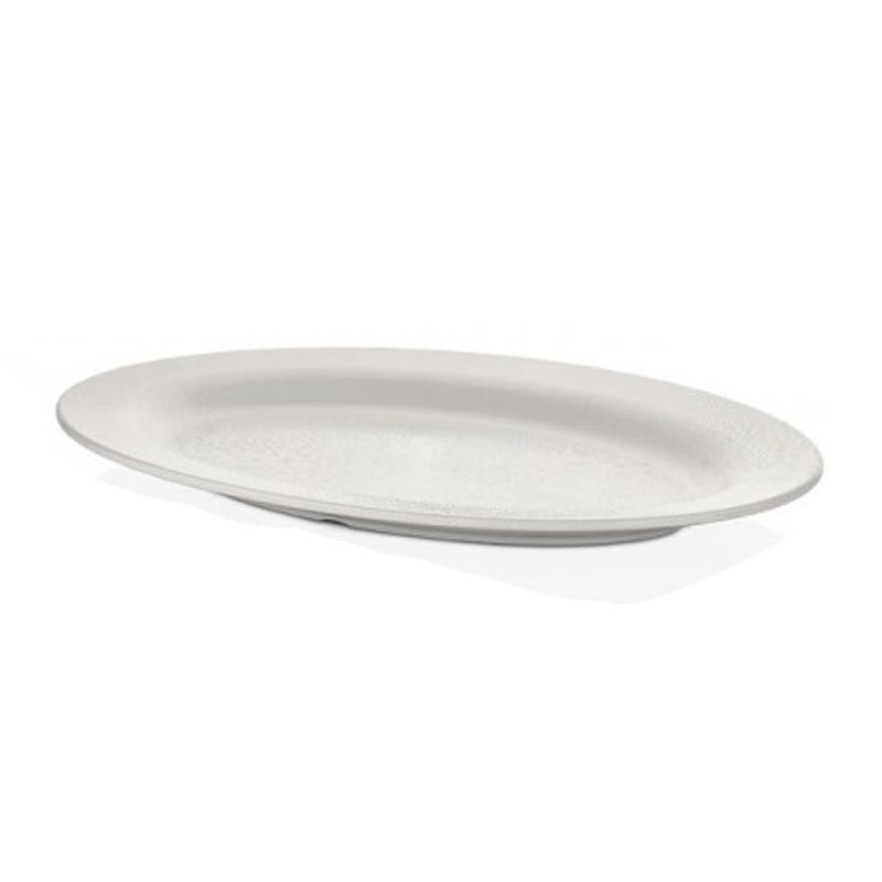 Külsan Thermoset Yağmur Servis Tabak, Oval, 64x44 cm — Külsan Thermoset