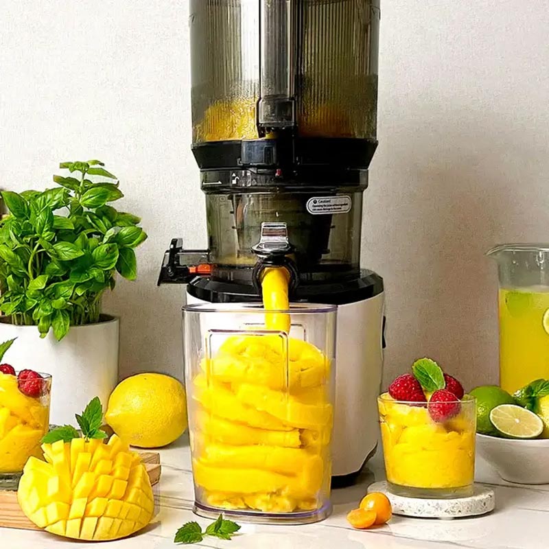 Kuvings AUTO10 Hands-Free Slow Juicer Katı Meyve Sıkacağı, Kırmızı — Kuvings — Görsel 3