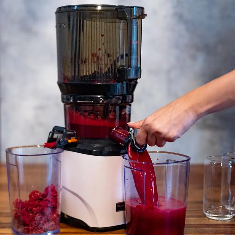 Kuvings AUTO10 Hands-Free Slow Juicer Katı Meyve Sıkacağı, Kırmızı — Kuvings — Görsel 4