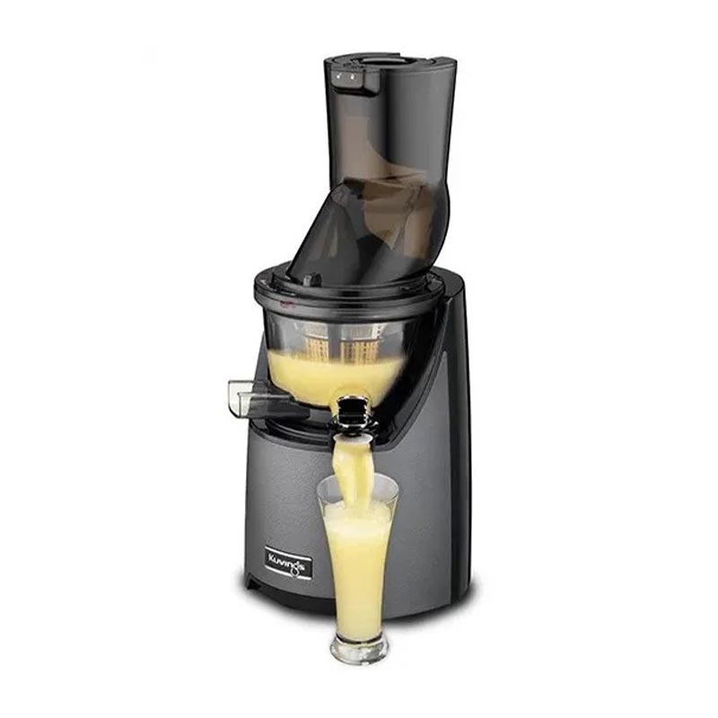 Kuvings EVO820 Slow Juicer Katı Meyve Sıkacağı, Smoothie ve Dondurma Aparatlı, Gri — Kuvings — Görsel 2