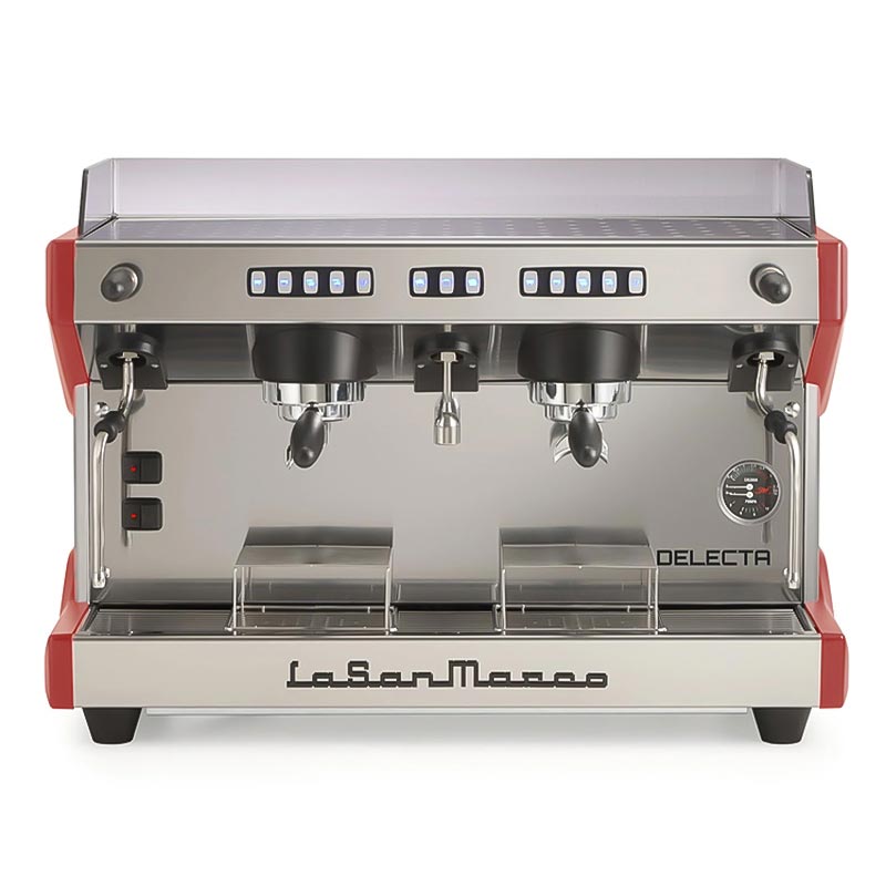 La San Marco Delecta Tam Otomatik Espresso Kahve Makinesi, 2 Gruplu, Kırmızı — La San Marco — Görsel 2