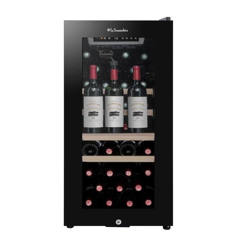 La Sommeliere LS38BLACK Service Solo Şarap Dolabı, 38 Şişe Kapasiteli — La Sommeliere — Görsel 5
