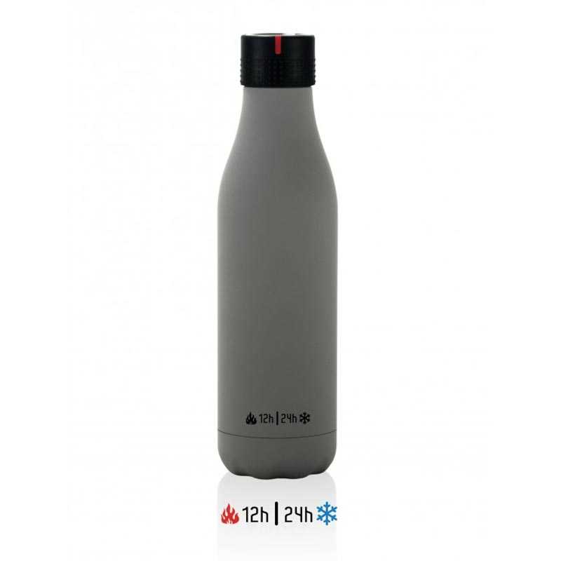 Les Artistes Zamanlamalı Termos, 16.5 oz, 500 ml, Gri — Les Artistes — Görsel 2