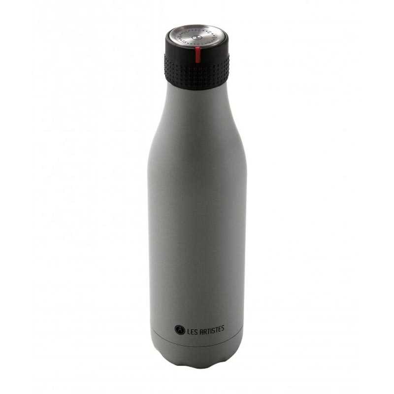 Les Artistes Zamanlamalı Termos, 16.5 oz, 500 ml, Gri — Les Artistes — Görsel 3