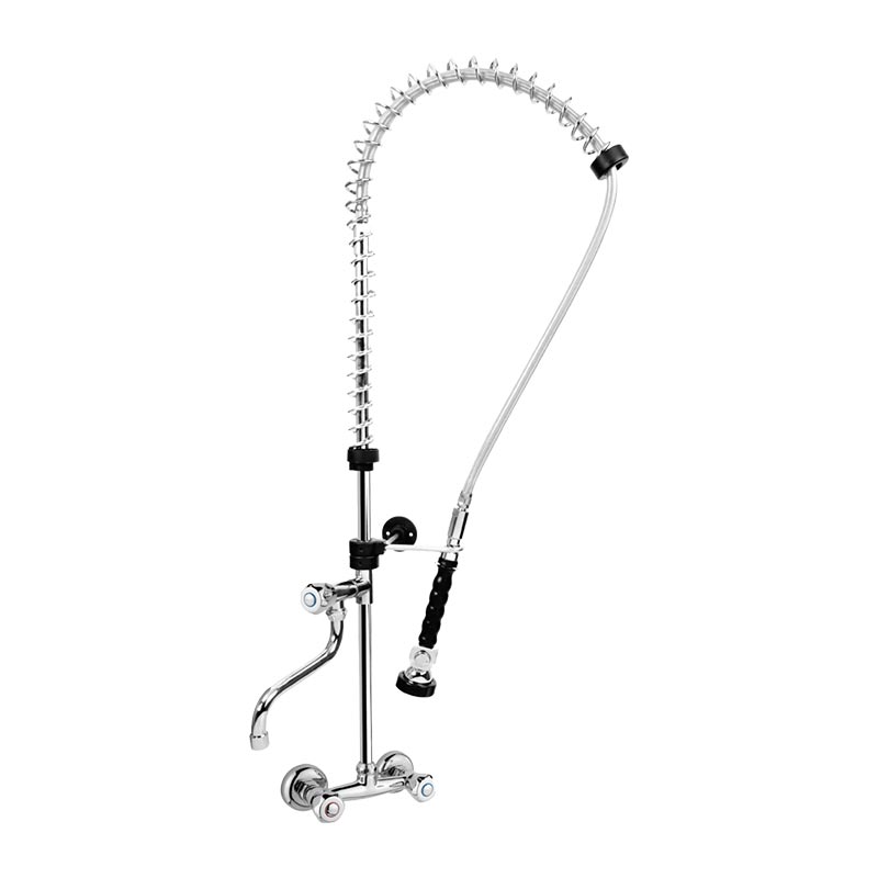 Liva Gaz 011 Ara Musluklu Duvara Monte Duş Sprey Ünitesi, Çift Su Girişli — Liva Gaz