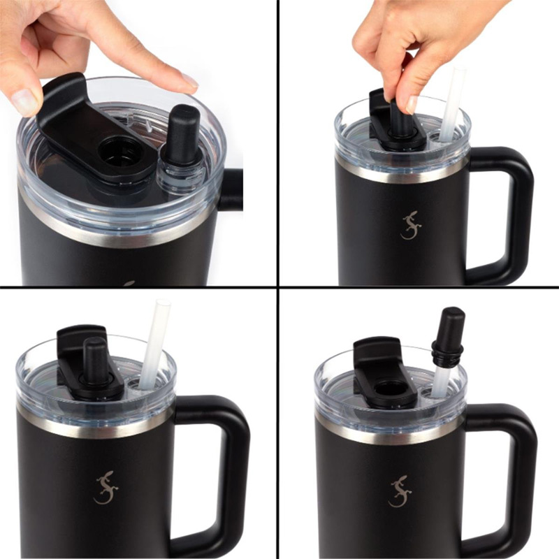 Lurch Big Cup Termos Bardak, 1.2 L, Mat Siyah — Lurch — Görsel 6