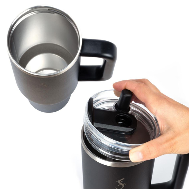 Lurch Big Cup Termos Bardak, 1.2 L, Mat Siyah — Lurch — Görsel 7