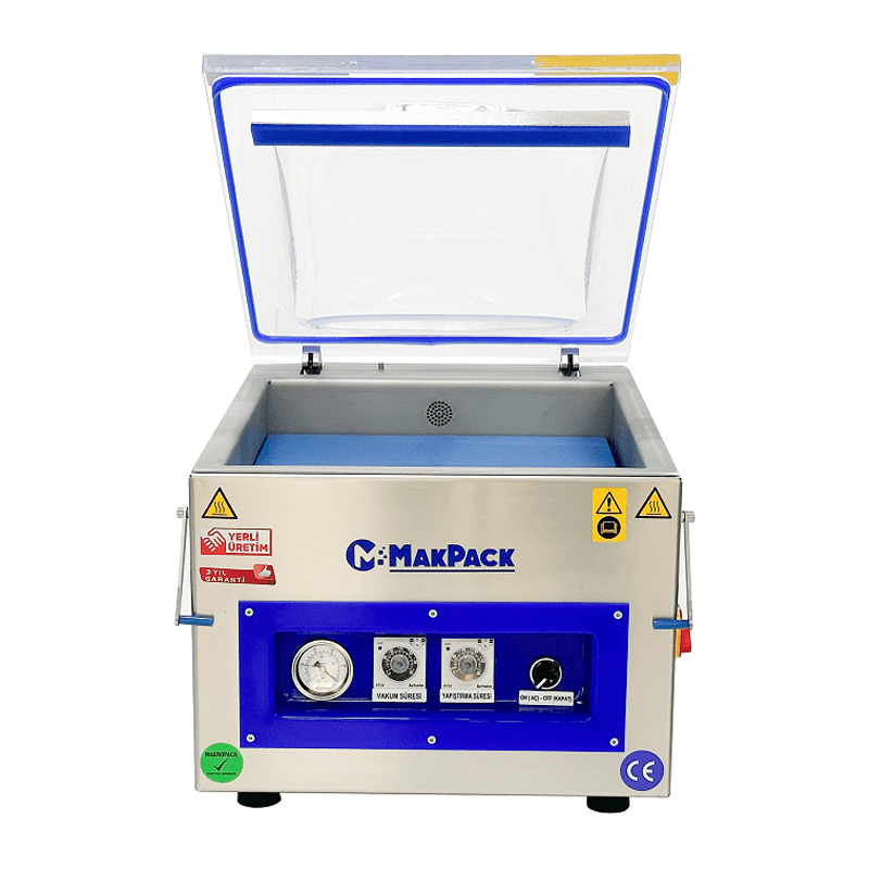 MakPack MP-350 T1/S Vakum Makinesi, Yapıştırma Uzunluğu 350 mm, 400x500x400 mm — MakPack — Görsel 2