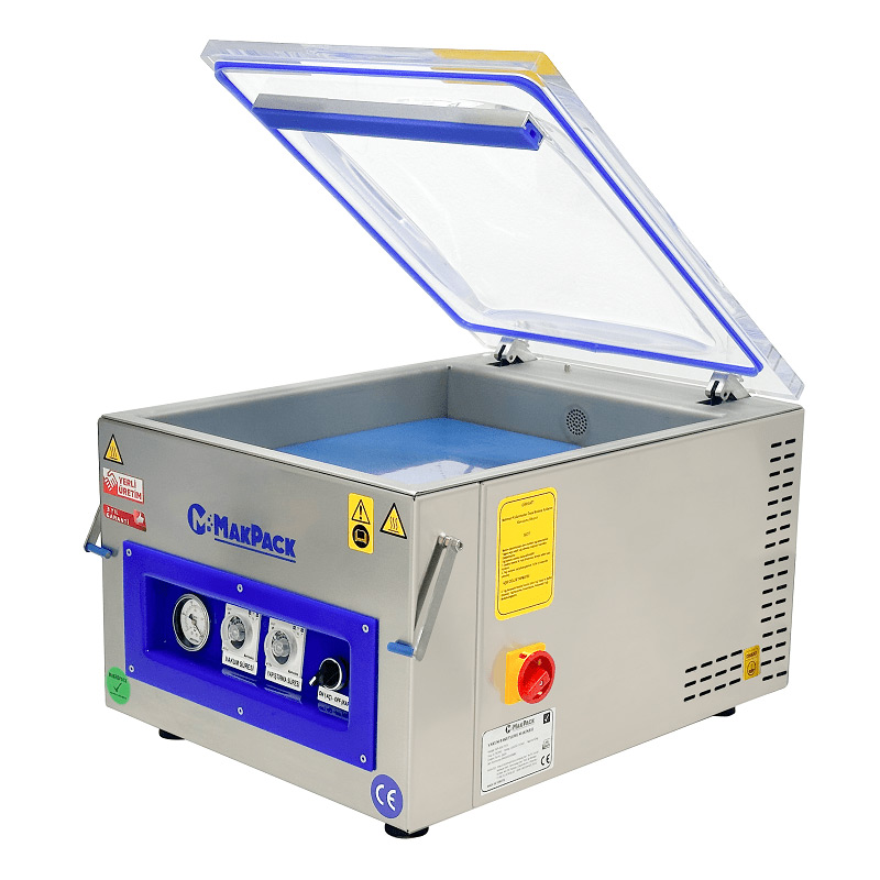 MakPack MP-350 T1/S Vakum Makinesi, Yapıştırma Uzunluğu 350 mm, 400x500x400 mm — MakPack — Görsel 3