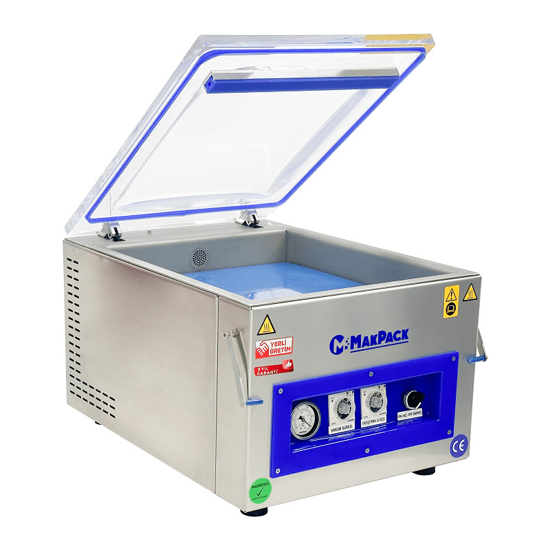 MakPack MP-350 T1/S Vakum Makinesi, Yapıştırma Uzunluğu 350 mm, 400x500x400 mm — MakPack — Görsel 4