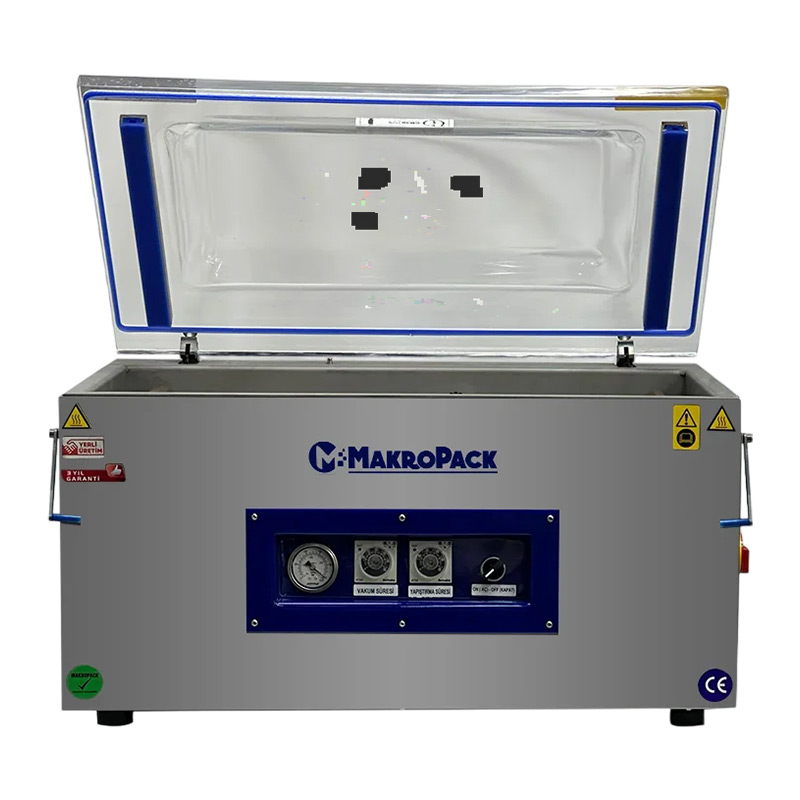 MakPack MP-350 T2/S Vakum Makinesi, Yapıştırma Uzunluğu 2x350 mm, 840x670x500 mm — MakPack — Görsel 2