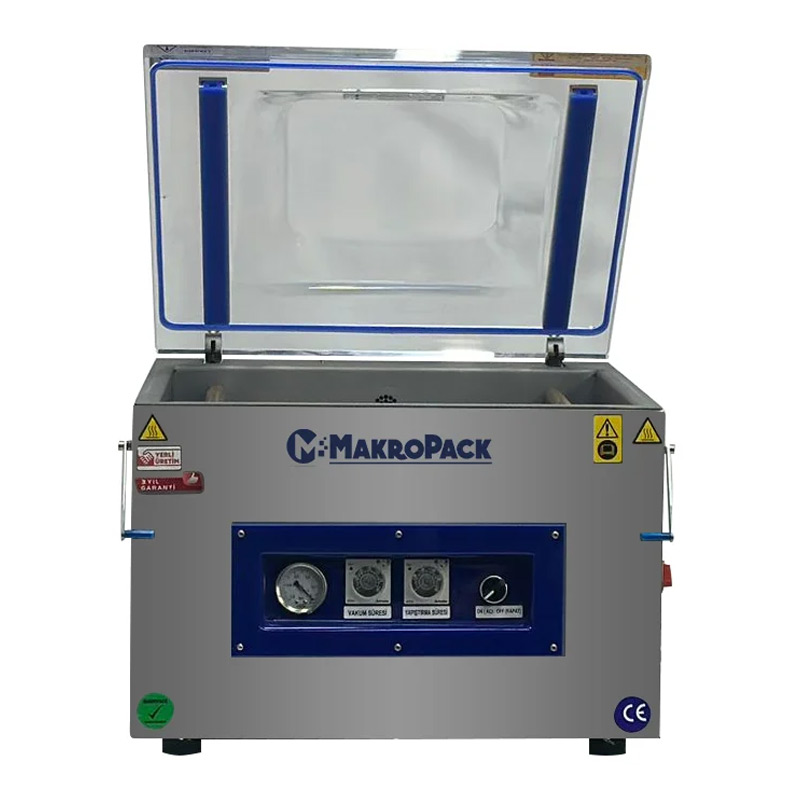 MakPack MP-410 T2/S Vakum Makinesi, Yapıştırma Uzunluğu 2x410 mm, 550x560x500 mm — MakPack — Görsel 2