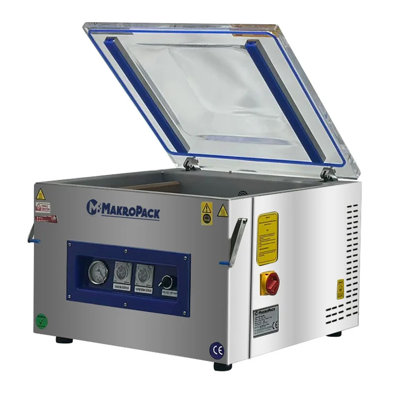 MakPack MP-410 T2/S Vakum Makinesi, Yapıştırma Uzunluğu 2x410 mm, 550x560x500 mm — MakPack — Görsel 4