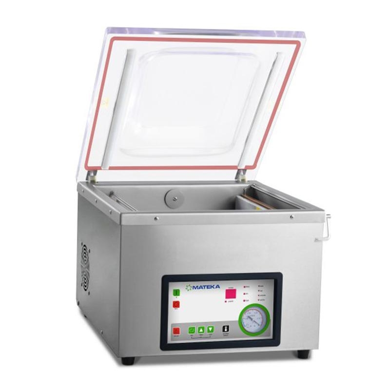 Mateka CDZ 400 2F Vakum Makinesi, Çift Çene, 440x420x125 mm — Mateka