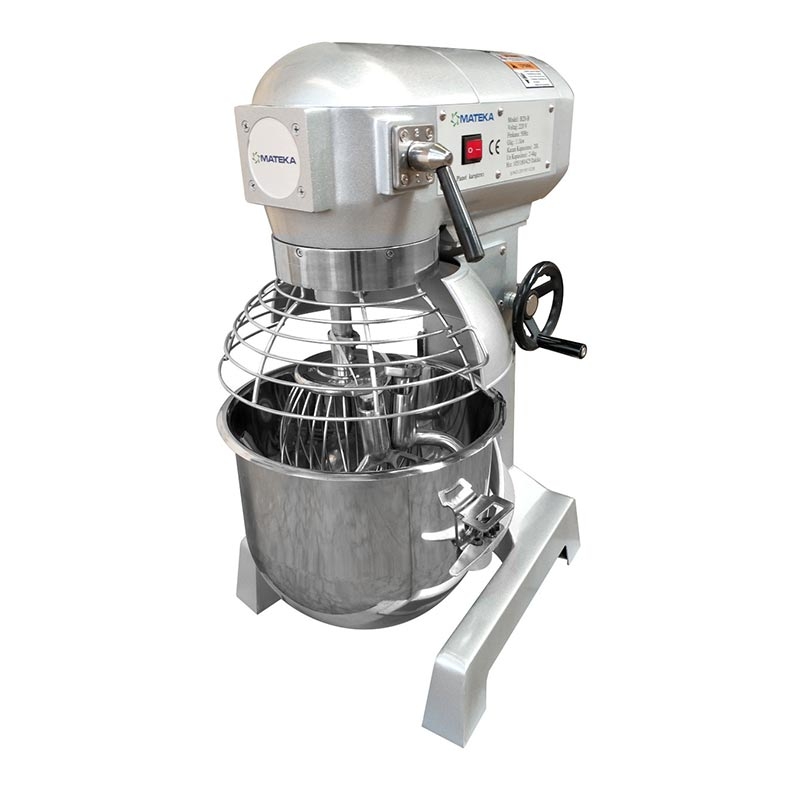 Mateka CRB10M Planet Mikser, 2 Hız, 10 L, 220V — Mateka