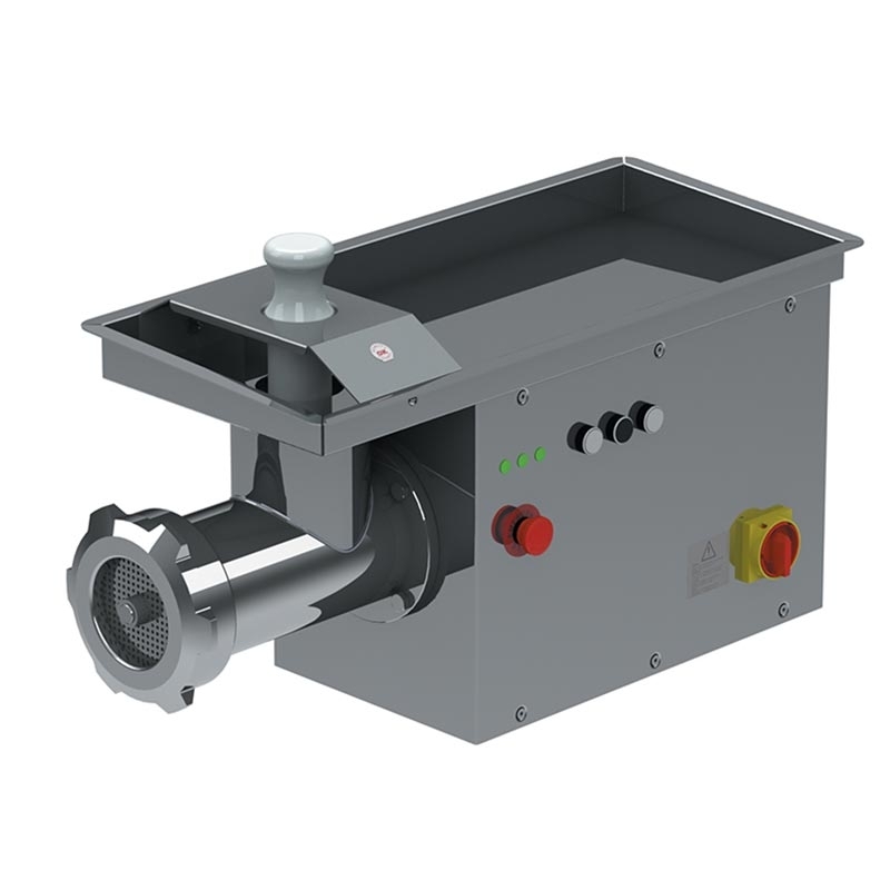 Mateka EPS 42HT No:42 Standlı Et Kıyma Makinesi, Yekpare Inox Kafalı, Paslanmaz Gövdeli, 380V — Mateka