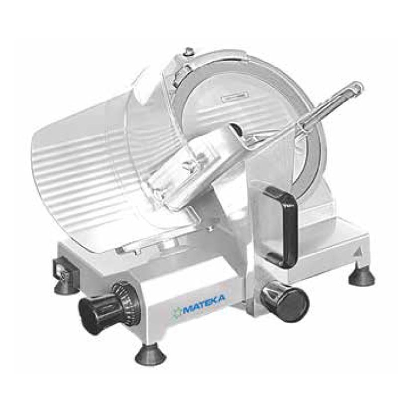 Mateka HBS 195 Gıda Dilimleme Makinesi, 195 mm — Mateka