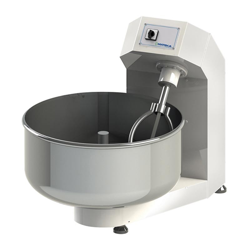 Mateka HYM 850KT Kapaklı Hamur Yoğurma Makinesi, 100 kg, 380V — Mateka