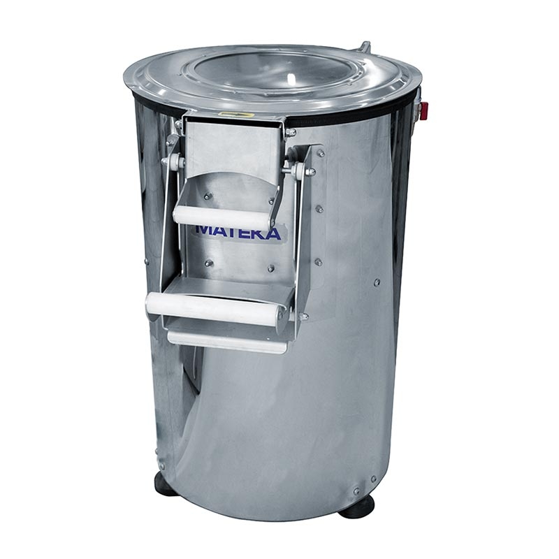 Mateka PAT 880KT Patates Soyma Makinesi, Taş Disk, 25 kg, 380V — Mateka