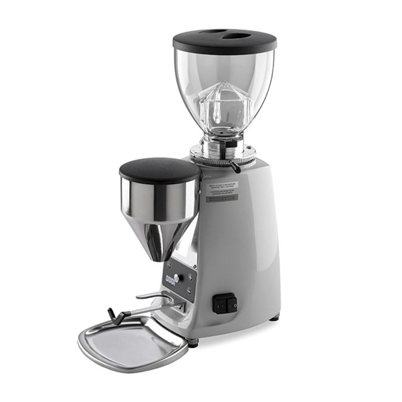 Mazzer Mini Electronic B On Demand Kahve Değirmeni, Gümüş — Mazzer