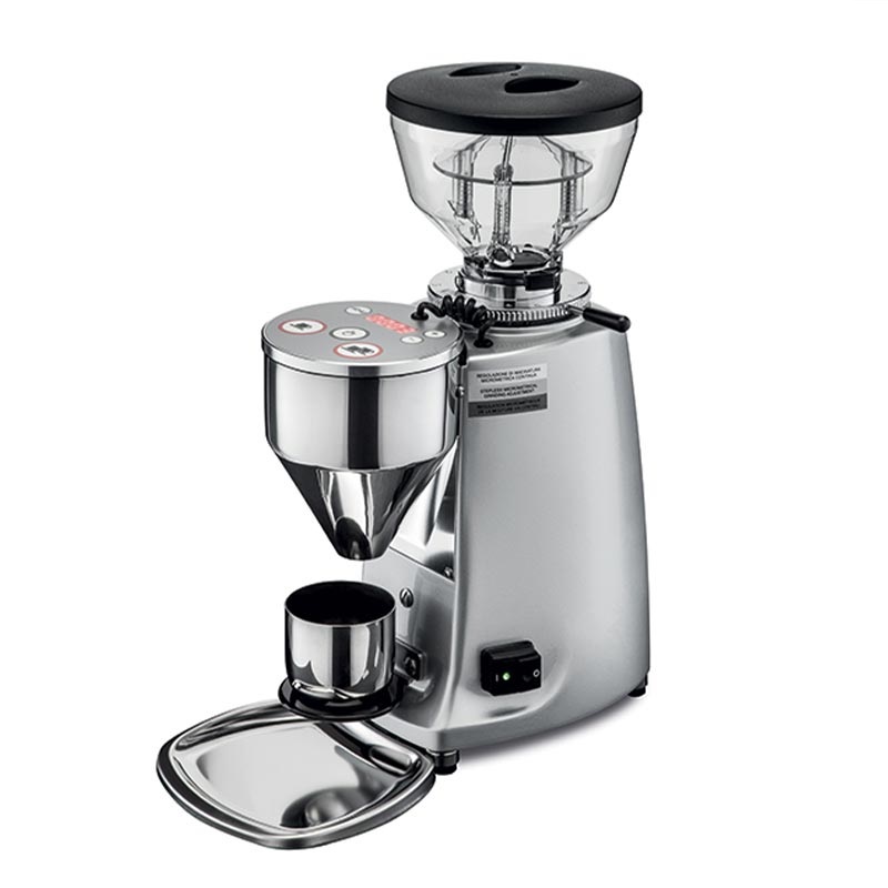 Mazzer Mini Filter On Demand Filtre Kahve Değirmeni, Gümüş — Mazzer