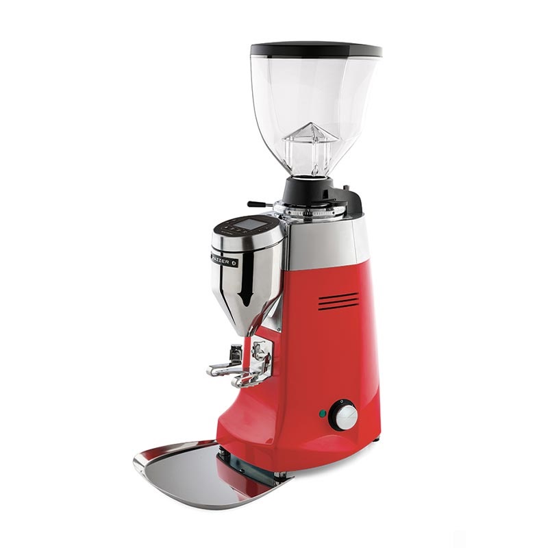 Mazzer Robur S Electronic On Demand Kahve Değirmeni, Kırmızı — Mazzer