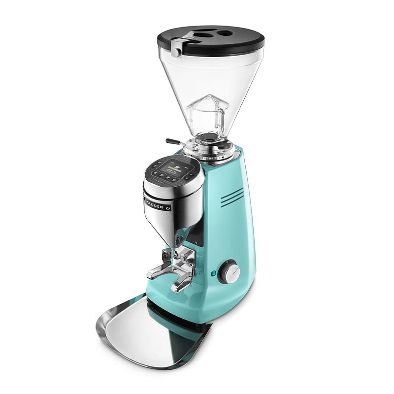 Mazzer Super Jolly Pro Electronic On Demand Kahve Değirmeni, Toz Mavi — Mazzer