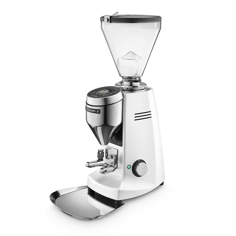 Mazzer Super Jolly Pro Electronic On Demand Kahve Değirmeni, Beyaz — Mazzer