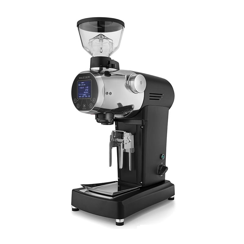 Mazzer ZM Plus Dijital Kontrollü Kahve Değirmeni, Gümüş — Mazzer