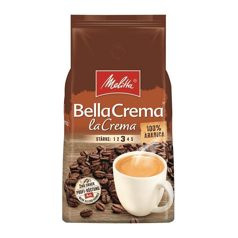 Melitta BellaCrema LaCrema Çekirdek Kahve, 1 kg — Melitta