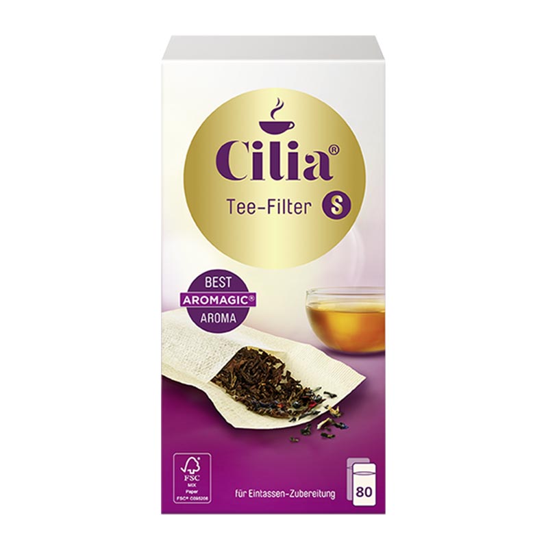 Melitta Cilia Çay Filtresi, Ufak Boy, 80 Adet — Melitta