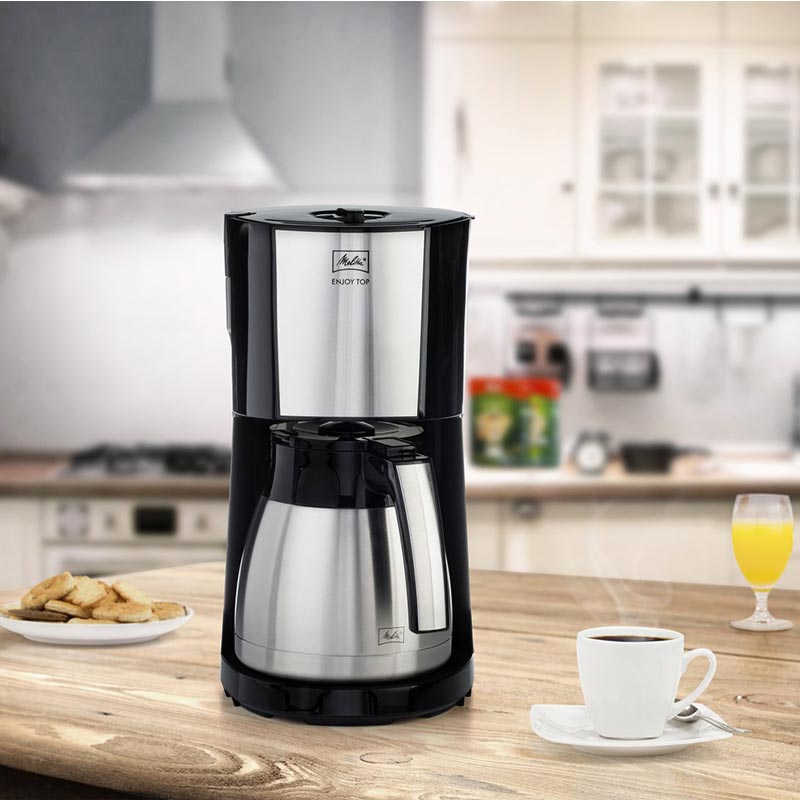 Melitta Enjoy Top Therm 1017-08 Filtre Kahve Makinesi, Siyah — Melitta — Görsel 3