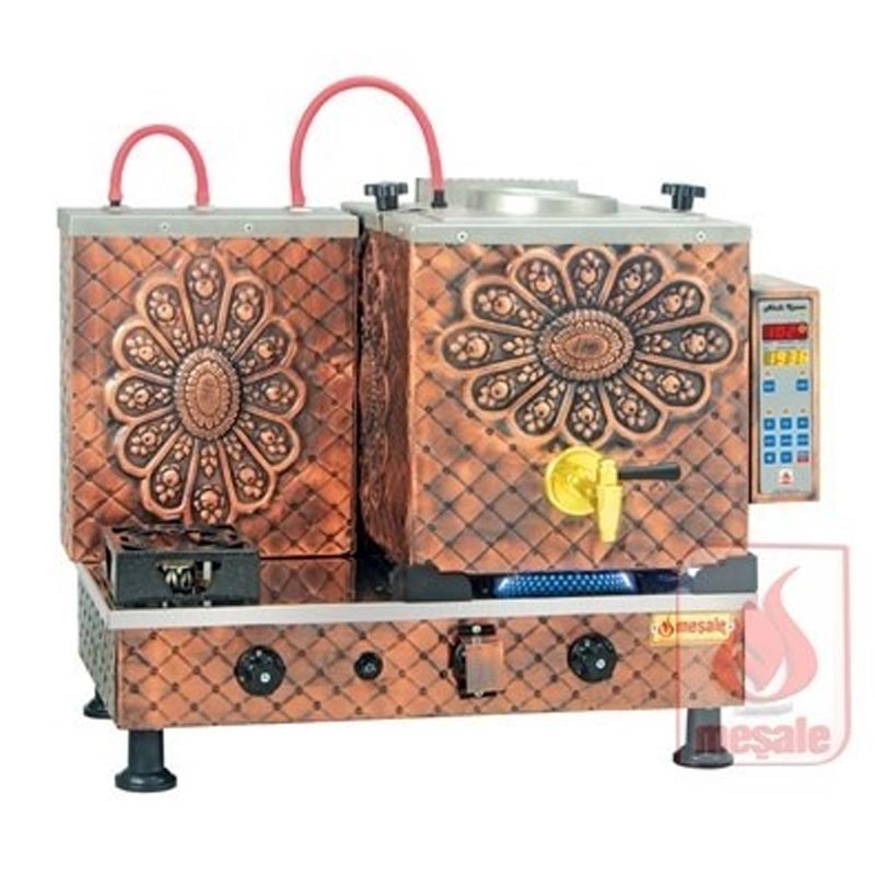 Meşale Antik Çay Kazanı, Akıllı, Full Elektrikli, 1 Demlikli — Meşale