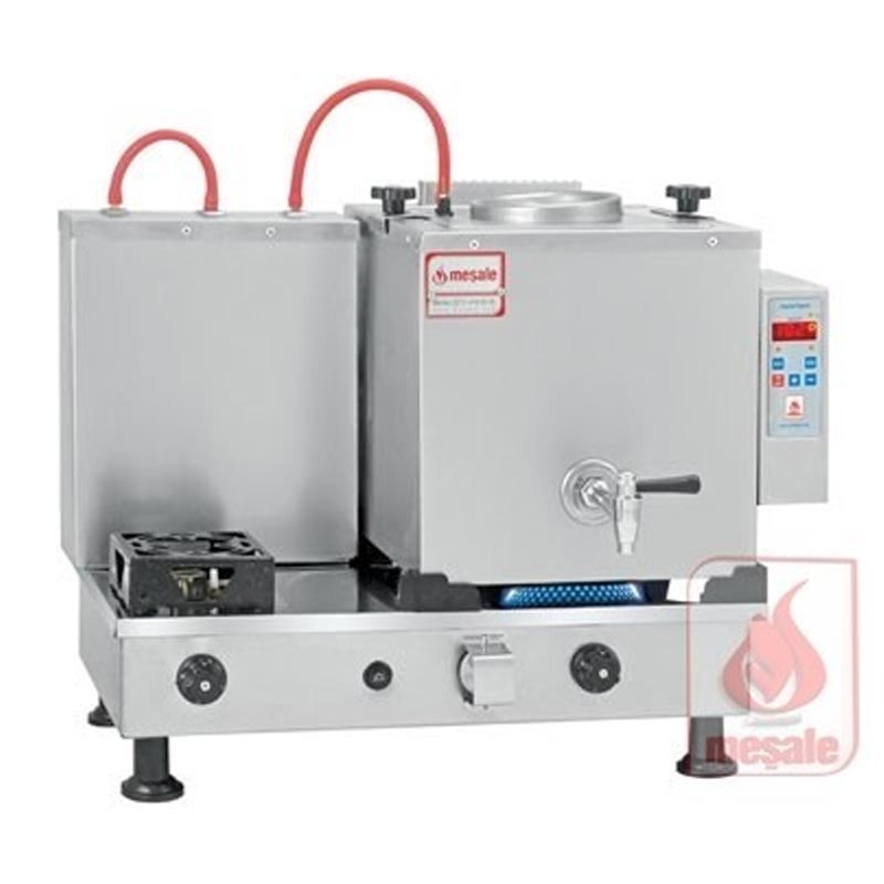 Meşale Inox Çay Kazanı, Dijital, Full Otomatik, 1 Demlikli — Meşale