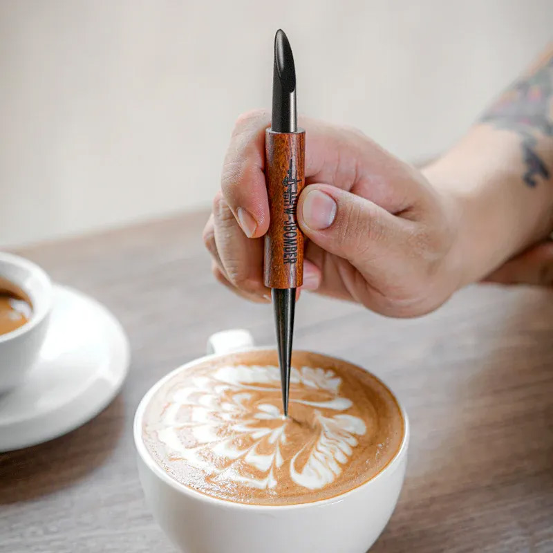 MHW-3Bomber CN5400R-OS Rosewood Latte Art Kalemi, 14.2 cm — MHW-3Bomber — Görsel 3