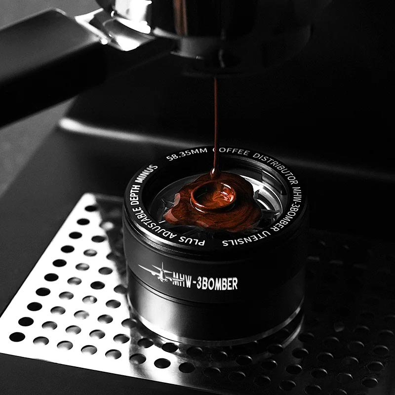 MHW-3Bomber T5848-OS Macaron Tamper, 58.35 mm, Siyah — MHW-3Bomber — Görsel 6