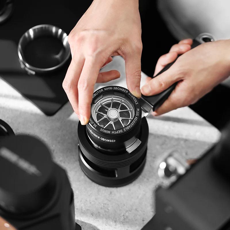 MHW-3Bomber T5848-OS Macaron Tamper, 58.35 mm, Siyah — MHW-3Bomber — Görsel 8