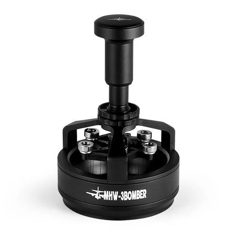 MHW-3Bomber T5958-OS Yu Series İğneli WDT Kahve Dağıtcı, 51 mm, Siyah